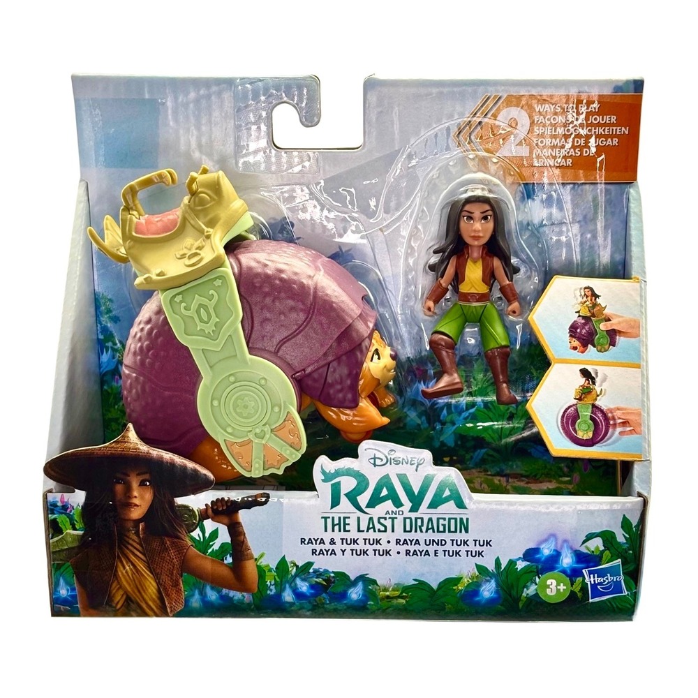 NEW Disney Raya and The Last‎ Dragon Raya & Tuk Tuk Adventure Figure Toy